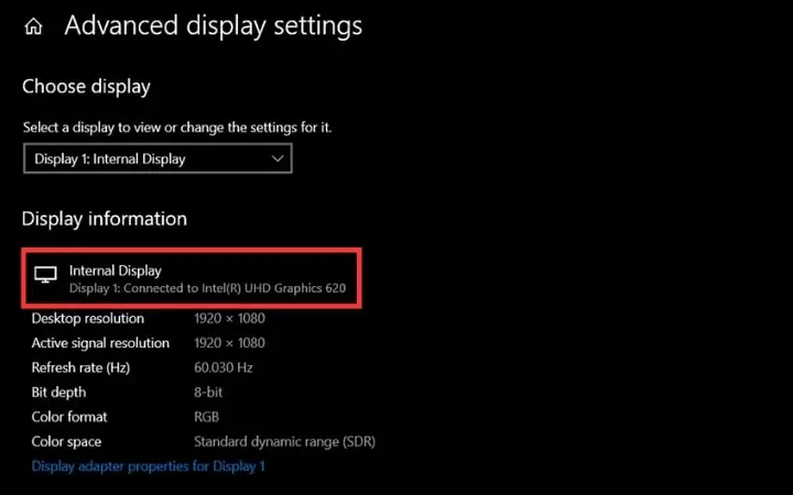 Kiểm Tra Trong System Settings (windows 10/11)