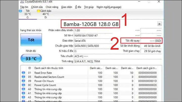 Cách Kiểm Tra Ổ Cứng Ssd Hay Hdd Bằng Phần Mềm