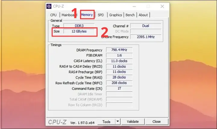 Kiểm Tra Ram Máy Tính Bằng Phần Mềm Cpu-z