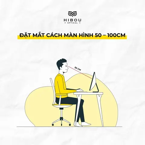 Nhìn Màn Hình Máy Tính Từ Khoảng Cách Thích Hợp Nhìn Màn Hình Máy Tính Từ Khoảng Cách Thích Hợp