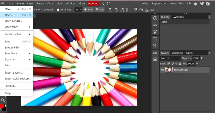 Cách Làm Mờ Ảnh Online Trên Máy Tính Với Photopea