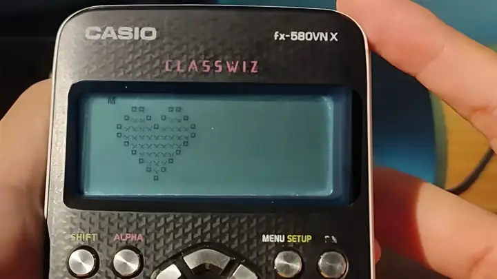 Giới Thiệu Về Ý Tưởng Làm Trái Tim Bằng Máy Tính Casio 580 Giới Thiệu Về Ý Tưởng Làm Trái Tim Bằng Máy Tính Casio 580