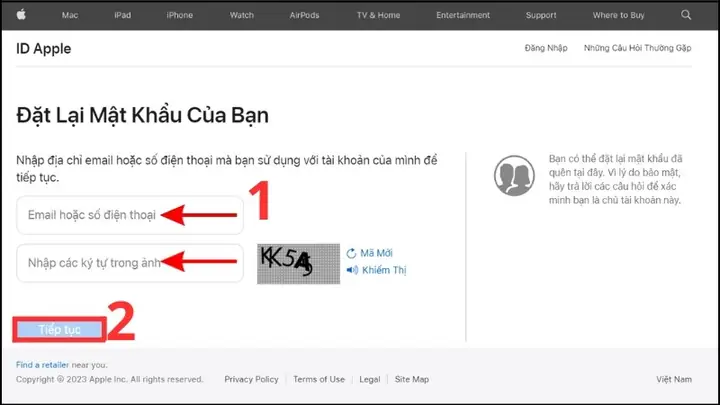 Cách Lấy Lại Mật Khẩu Icloud Bằng Gmail