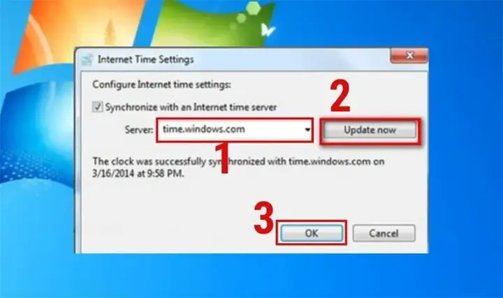Sửa Lỗi Đồng Hồ Máy Tính Win 7