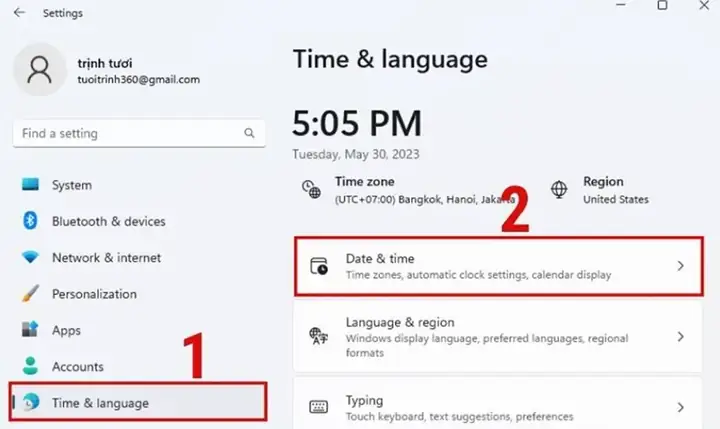 Lỗi Đồng Hồ Máy Tính Win 10