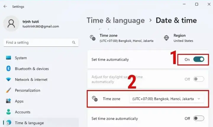 Lỗi Đồng Hồ Máy Tính Win 7, 10, 11 (5)