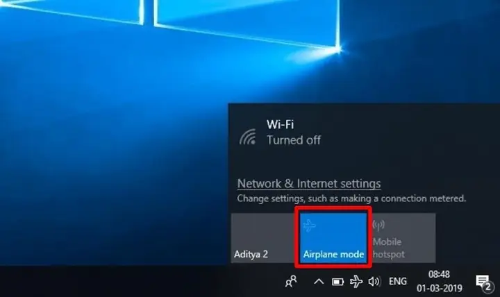 Kiểm Tra Wifi Và Chế Độ Máy Bay Kiểm Tra Wifi Và Chế Độ Máy Bay