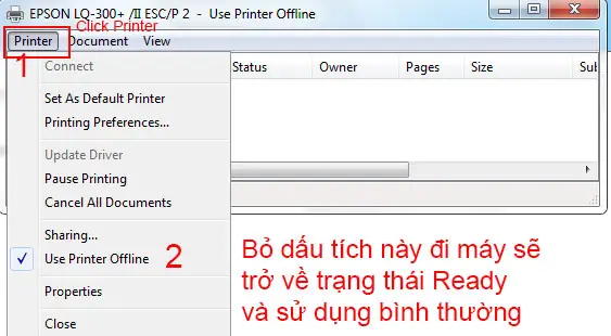 Sửa Lỗi Máy In Báo Offline (không In Được) - Sửa Máy Tính Tại Nhà Sửa Lỗi Máy In Báo Offline (không In Được) - Sửa Máy Tính Tại Nhà