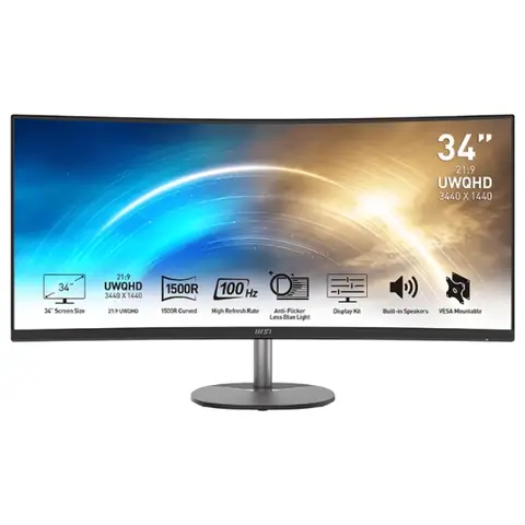 Msi Pro 34 Inch 3k Mp341cq