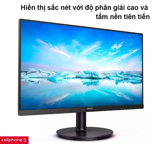 Hiển Thị Sắc Nét Với Độ Phân Giải Cao Và Tấm Nền Tiên Tiến