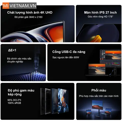 Ưu Điểm Nổi Bật Của Màn Hình Máy Tính Xiaomi A27ui 27 Inch 4k Ưu Điểm Nổi Bật Của Màn Hình Máy Tính Xiaomi A27ui 27 Inch 4k