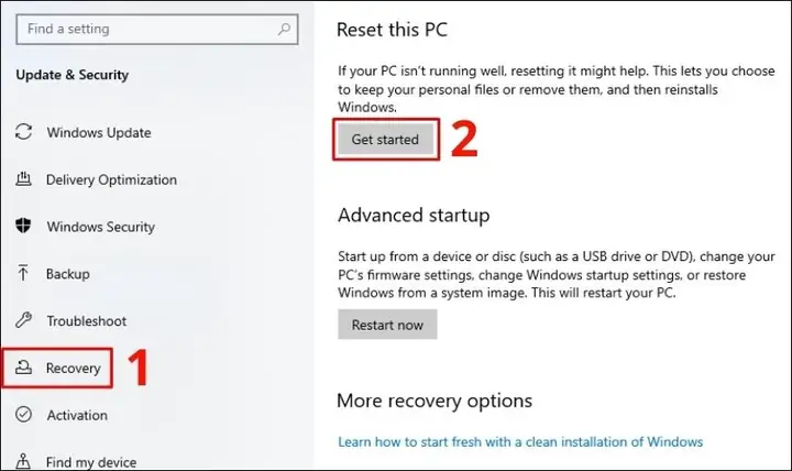 Reset Win 10 Nhưng Giữ Lại File Cá Nhân Reset Win 10 Nhưng Giữ Lại File Cá Nhân