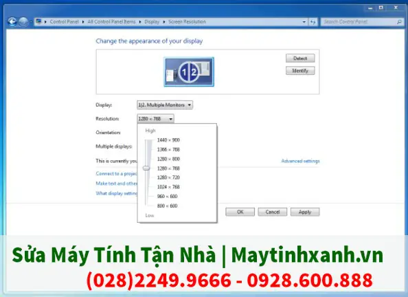 Sửa Lỗi Co Màn Hình Trên Windows 7 Và 8