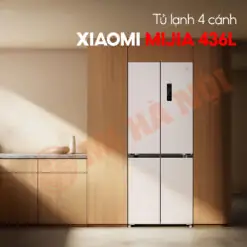 Tủ Lạnh 4 Cánh Xiaomi Mijia 436l Bcd-436wmbi - Thiết Kế Âm Tường, Ion Bạc Kháng Khuẩn