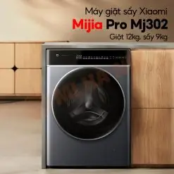 (ngừng Sản Xuất)máy Giặt Sấy Xiaomi Mijia Mj302 - Giặt 12kg, Sấy 9kg, 26 Chương Trình Giặt