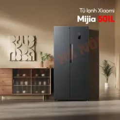 Tủ Lạnh Side By Side Xiaomi Mijia 501l Bcd-501wmsa - Thiết Kế Siêu Mỏng, Tiết Kiệm Điện Thông Minh