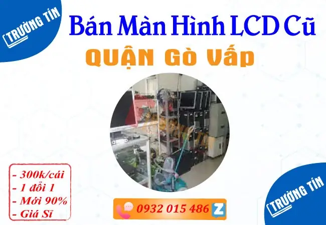 1️⃣【lcd】bán Màn Hình Máy Tính Cũ Quận Gò Vấp Giá Rẻ