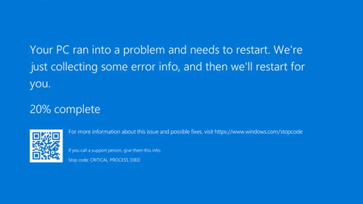 Lỗi Màn Hình Xanh System Service Exception