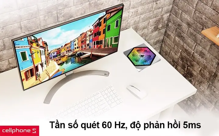 Tần Số Quét 60 Hz, Độ Phản Hồi 5ms Tần Số Quét 60 Hz, Độ Phản Hồi 5ms