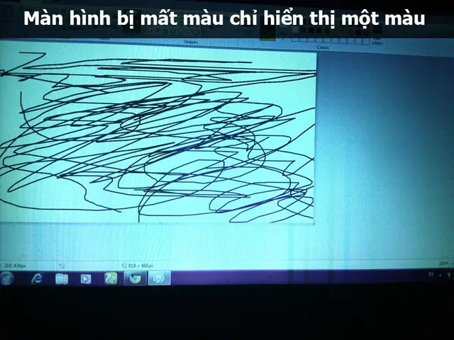 Thế Nào Là Màn Hình Laptop Bị Mất Màu, Sai Màu?
