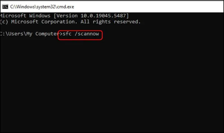 Quét Và Khắc Phục Lỗi Trong Các File Hệ Thống