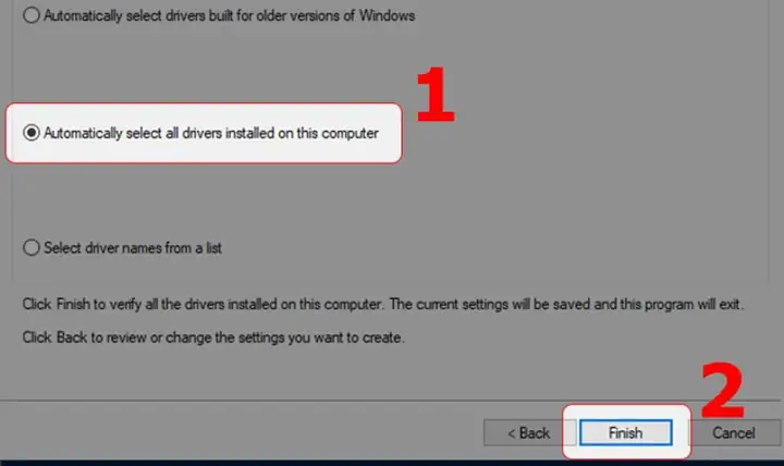 Chạy Công Cụ Kiểm Tra Trình Điều Khiển Của Windows