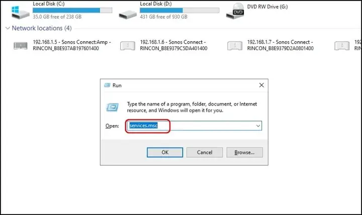 Tắt Dịch Vụ Cập Nhật Tự Động Của Google