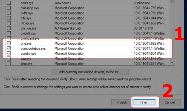 Chạy Công Cụ Kiểm Tra Trình Điều Khiển Của Windows