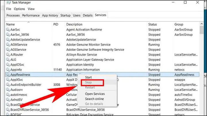 Vô Hiệu Hóa Appreadness Vô Hiệu Hóa Appreadness
