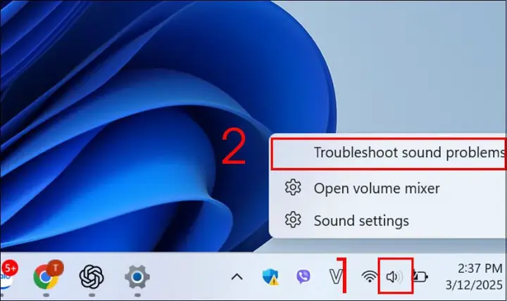 Sử Dụng Công Cụ Windows Audio Troubleshooter Sử Dụng Công Cụ Windows Audio Troubleshooter