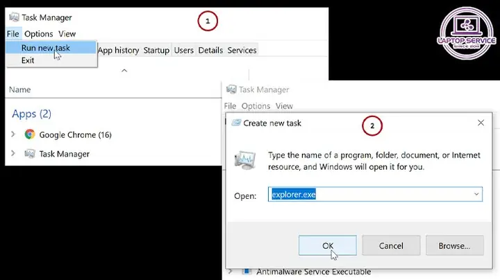Cách 2. Khởi Động Lại File Explorer Cách 2. Khởi Động Lại File Explorer
