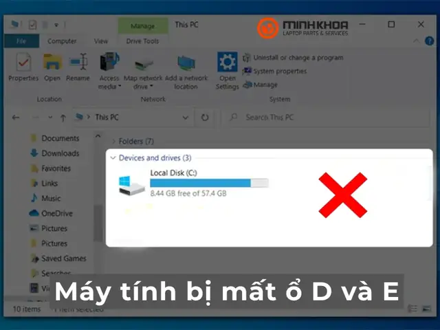 Máy Tính Bị Mất Ổ D Và E (16) Máy Tính Bị Mất Ổ D Và E (16)