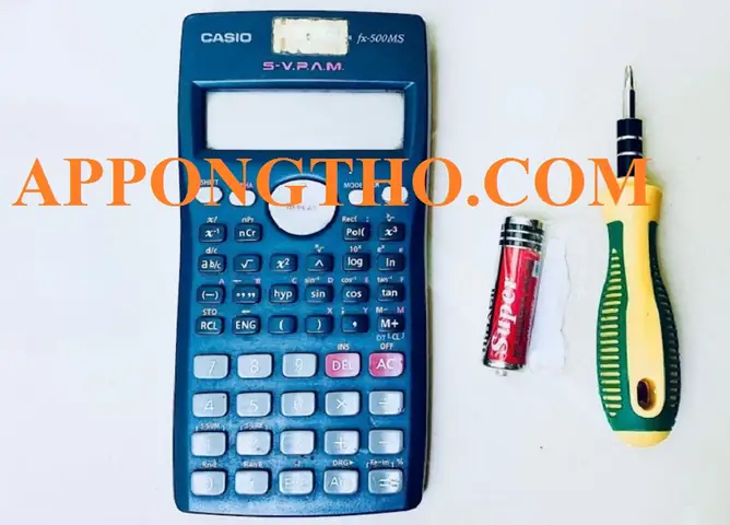 Cách Tự Sửa Máy Tính Casio Bị Mờ Màn Hình & Liệt Phím Cách Tự Sửa Máy Tính Casio Bị Mờ Màn Hình & Liệt Phím