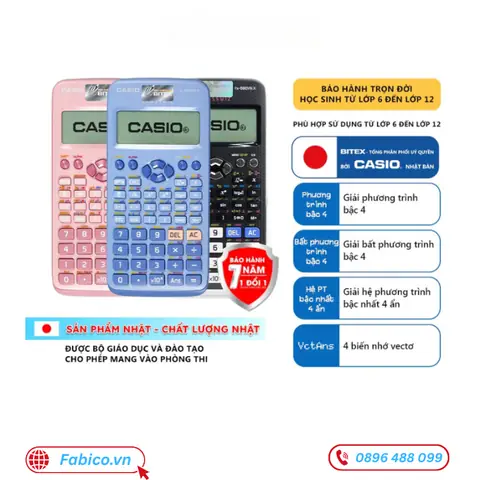 Tính Năng Nổi Bật Của Casio Fx-580vn