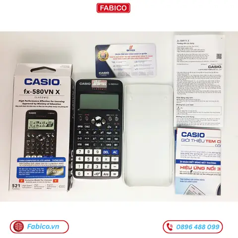 Giá Bán Máy Tính Casio Fx-580vn Chính Hãng