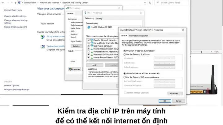 Kiểm Tra Địa Chỉ Ip Khi Máy Tính Có Mạng Nhưng Không Vào Được Web