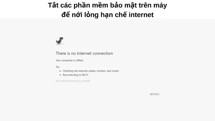 Vô Hiệu Hóa Phần Mềm Bảo Mật