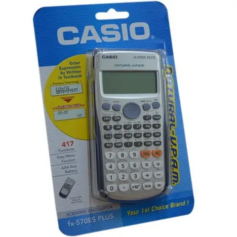Máy Tính Bỏ Túi Casio Fx 570es Plus