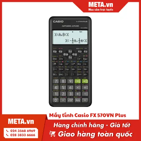 Máy Tính Casio Fx 570vn Plus Giá Bao Nhiêu?