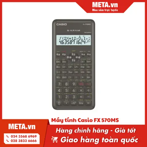 Máy Tính Casio Fx 570ms Giá Bao Nhiêu?