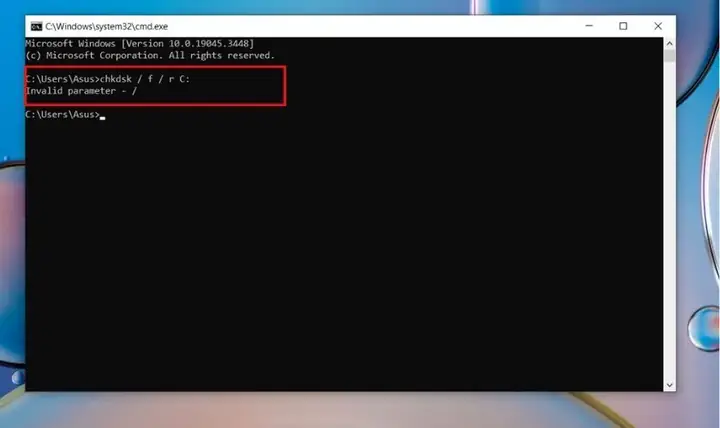 Cách Sử Dụng Check Disk Utility Để Sửa Lỗi Preparing Automatic Repair