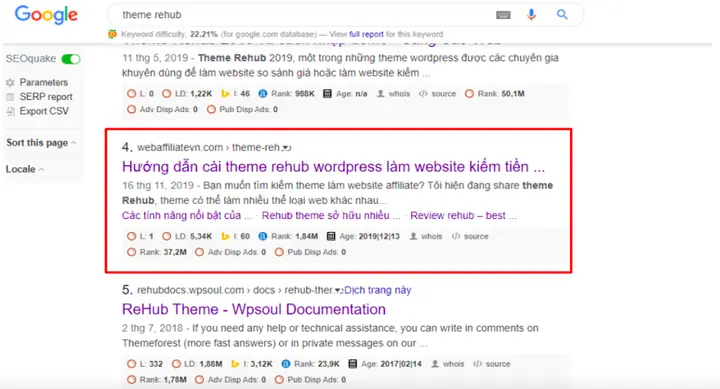 Cách 2: Dùng Ahrefs Để Tìm Kiếm Từ Khóa Bóng Ma Có Sẵn Trong Website