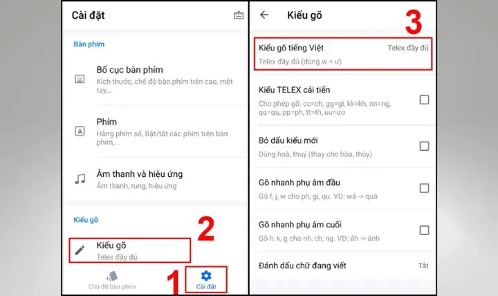 Cài Đặt Ứng Dụng Hỗ Trợ Bàn Phím