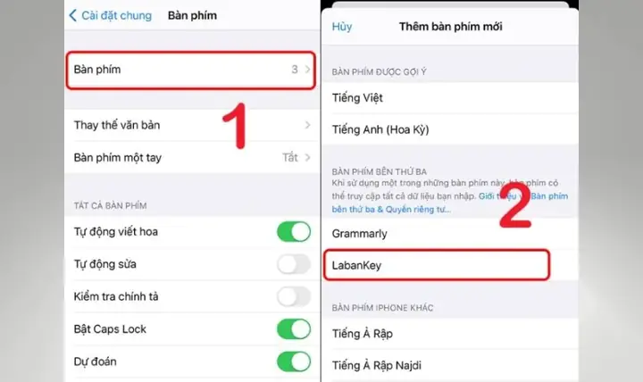Cài Đặt Ứng Dụng Hỗ Trợ Bàn Phím