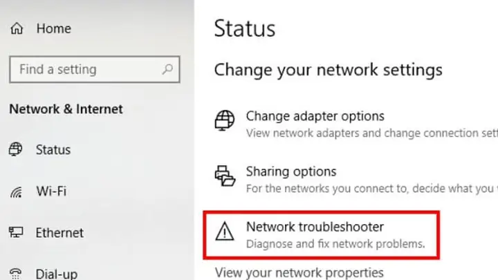 Cách 4: Sử Dụng Công Cụ Troubleshooter Của Windows