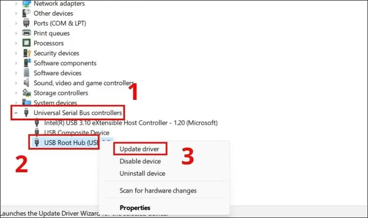 Cập Nhật Usb Controller Driver Cập Nhật Usb Controller Driver