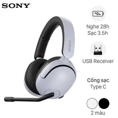 Tai Nghe Chụp Tai Gaming Sony Inzone H5 Wh-g500 Tai Nghe Chụp Tai Gaming Sony Inzone H5 Wh-g500