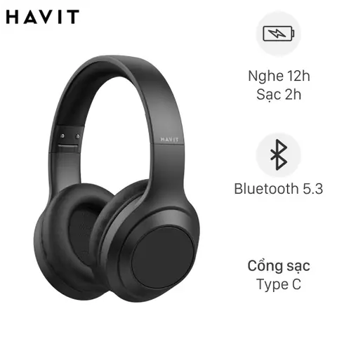Tai Nghe Chụp Tai Havit H661bt Tai Nghe Chụp Tai Havit H661bt