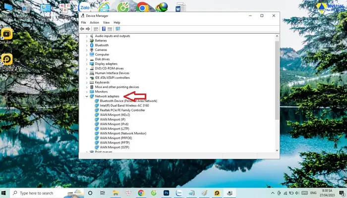 Khắc Phục Lỗi Máy Không Thể Kết Nối Được Wifi Do Không Có Biểu Tượng Mạng Khi Chưa Cài Driver Card Mạng