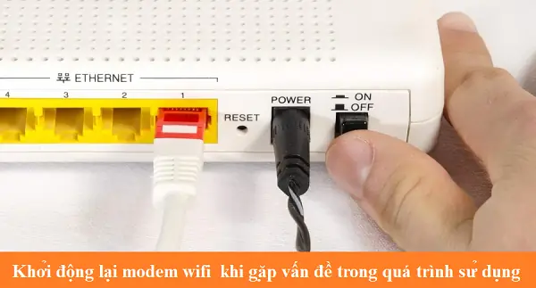 Khởi Động Lại Modem